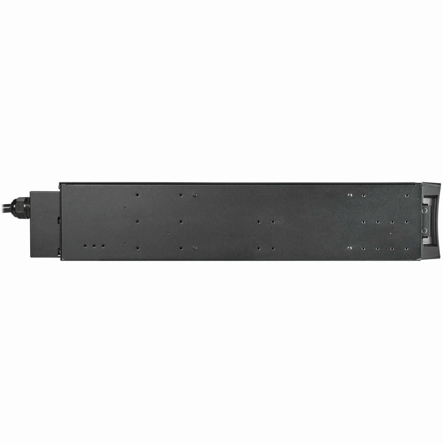 Alt View 4. Eaton - Eaton 9PX G2 3000VA 3000W 208V Online Double-Conversion UPS - L6-30P or Hardwired Input, 2 L6-20R, 2 L6-30R, Hardwired - black.