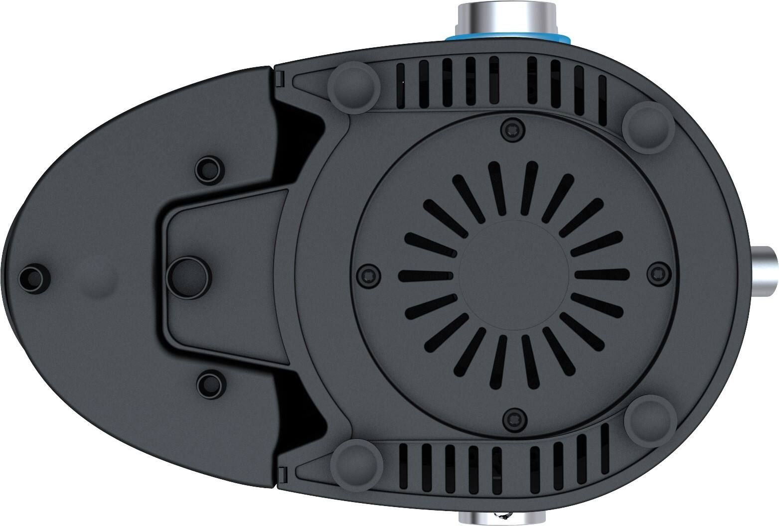 Alt View 2. SPT - Professional Stainless Juice Extractor - Aluminum silver.