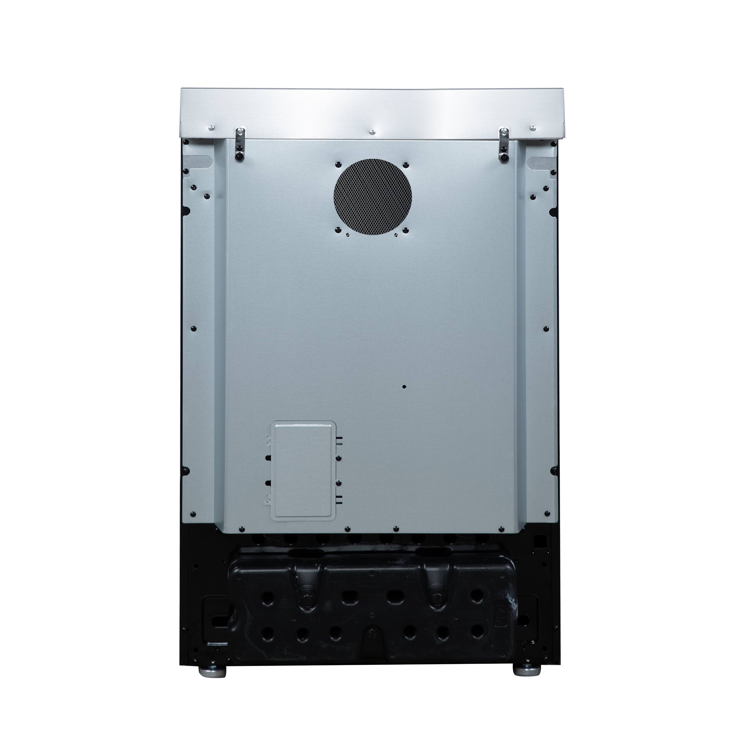 Back. Forno Appliances - Loiano 2.3 Cu. Ft. Freestanding Electric Range with Storage Drawer - Black.