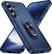 Alt View 12. SaharaCase - ArmorPro Kickstand Case for Samsung Galaxy S24 - Navy Blue.