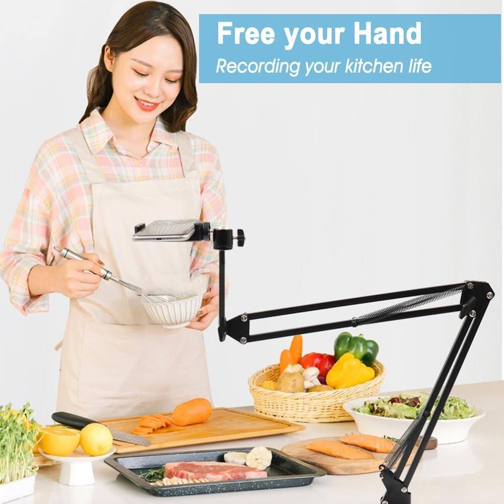 Free your Hand  
Recording your kitchen life