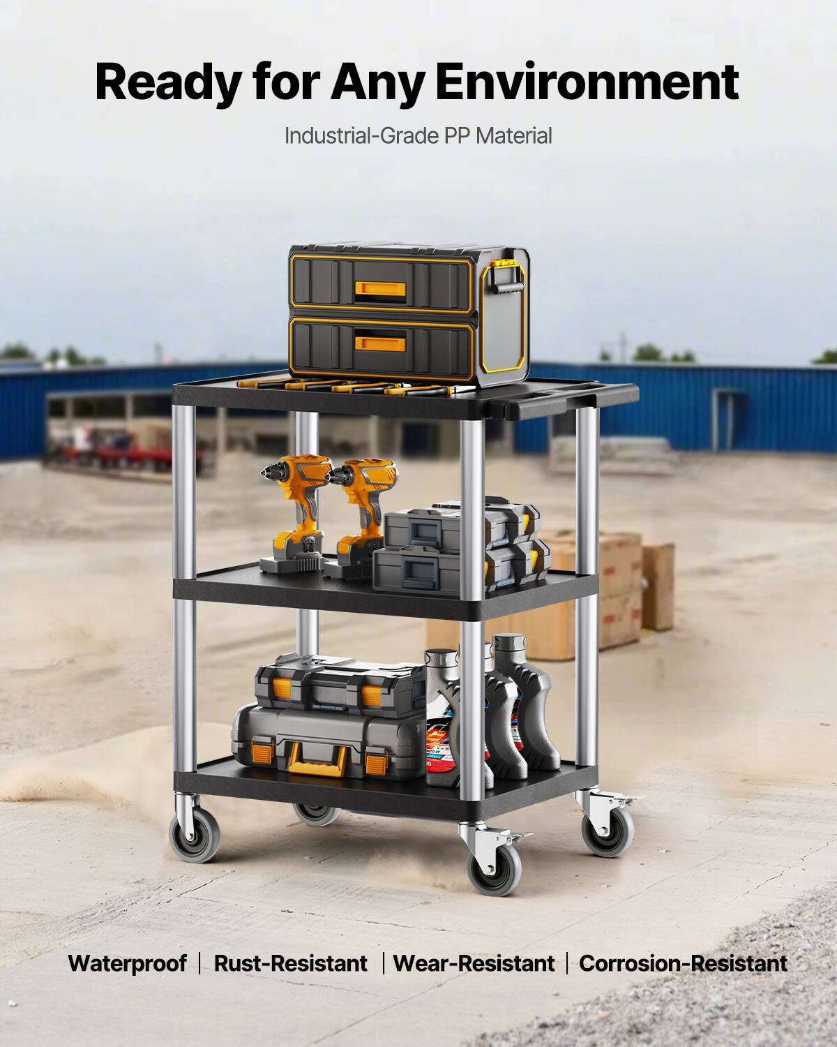 Ready for Any Environment Industrial-Grade PP Material

Waterproof | Rust-Resistant | Wear-Resistant | Corrosion-Resistant