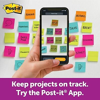 Post-it® App

REVENUE
ACTIONS
PREMOTIONS
TARA
BRNO
Dre
PrAct
SOLVE
INVENT
SALES PLAN
B
C
DISCOVER
PROGRAMS
START

Keep projects on track.
Try the Post-it® App.