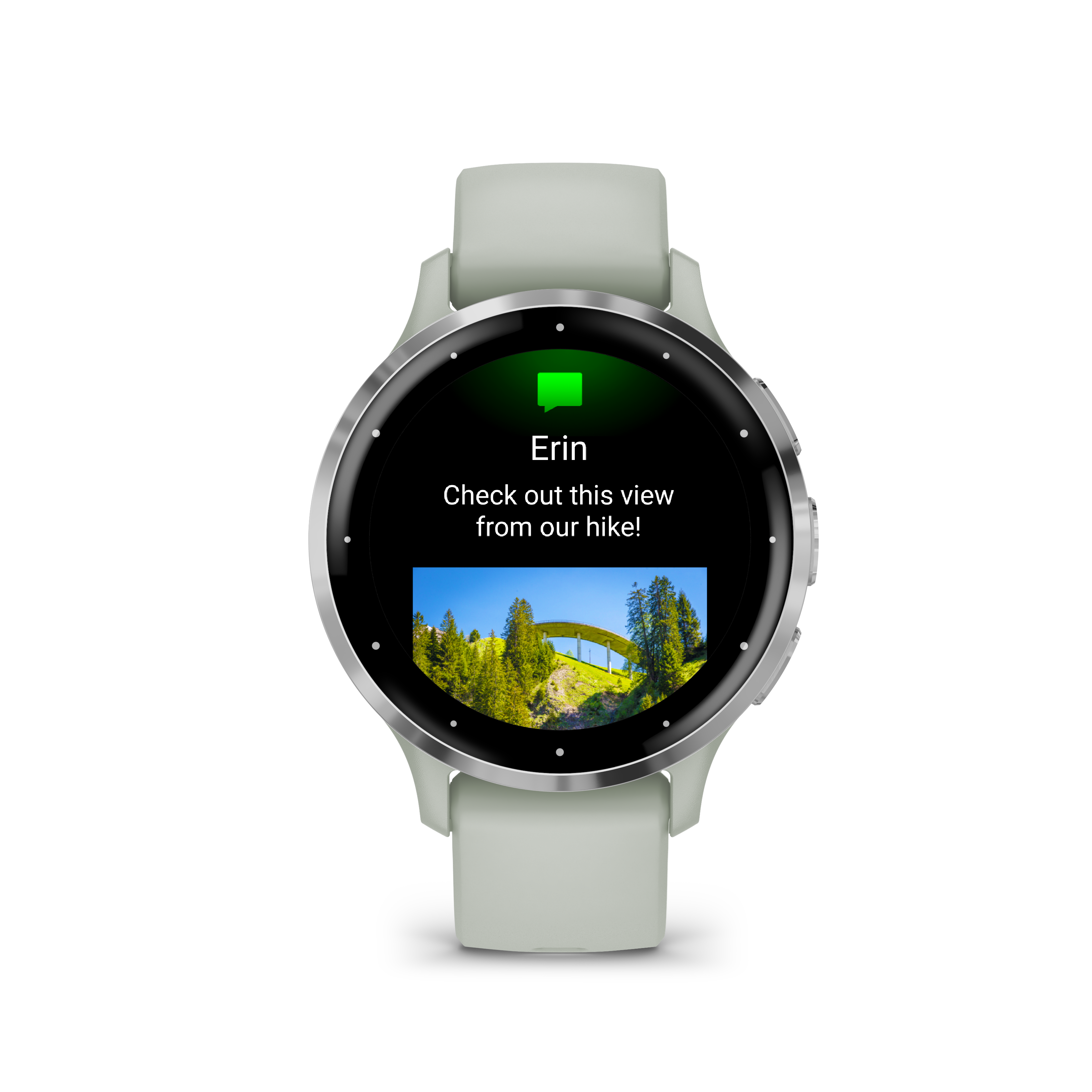 Erin  
Check out this view from our hike!