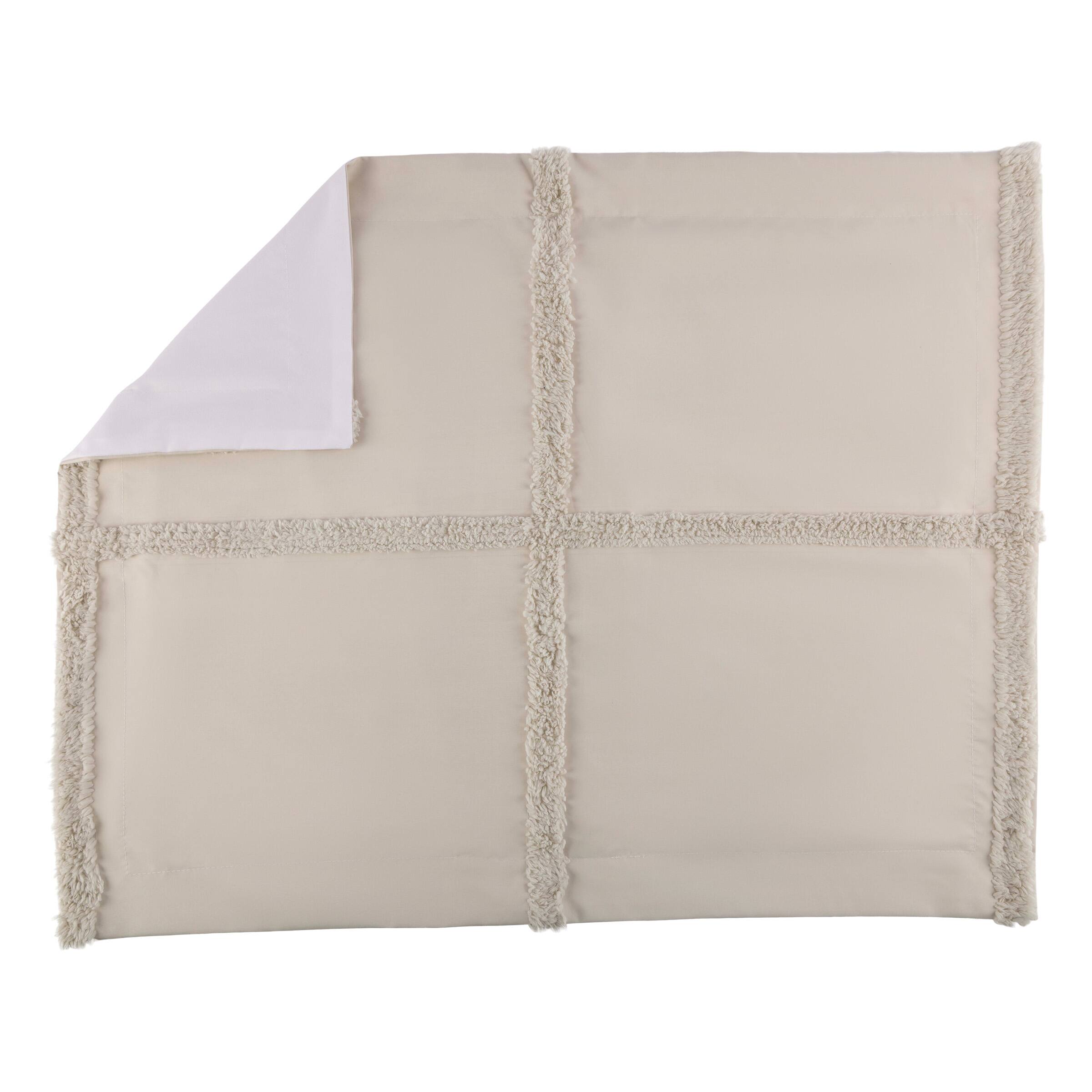 Front. Lavish Home - Lavish Home Queen Comforter Set, Beige, 3-Piece-Set, 90” x 90” - Beige.
