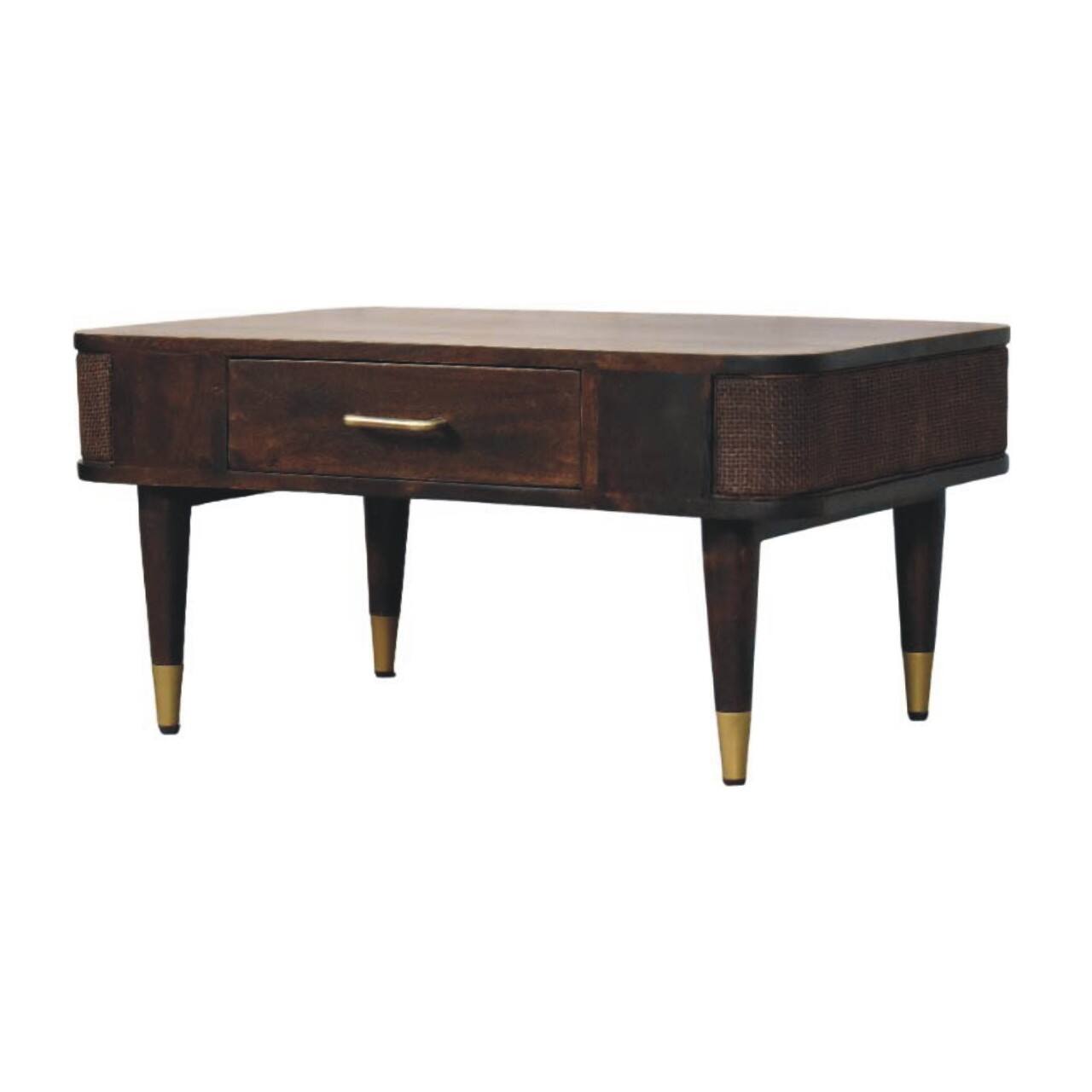 Angle. Artisan Furniture - Artisan Furniture Solid Wood Belmont Coffee Table - Brown.