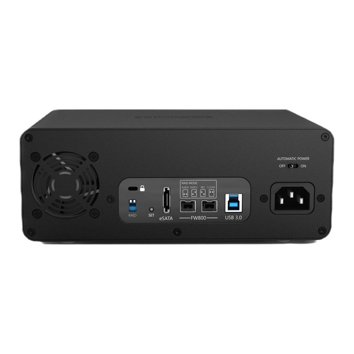 AUTOMATIC POWER OFF ON RAID MODE AO RAZXI NO CLAR RAID SET eSATA FW800 USB 3.0