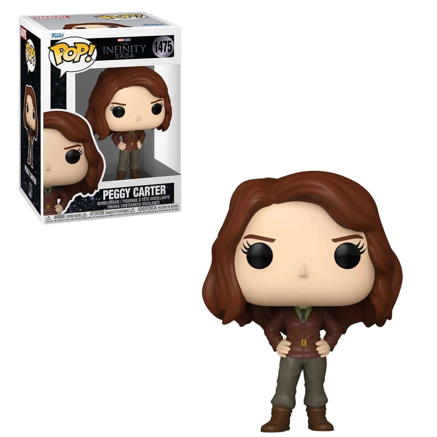 Funko Pop! Marvel Infinity Saga - Peggy Carter - Multicolor