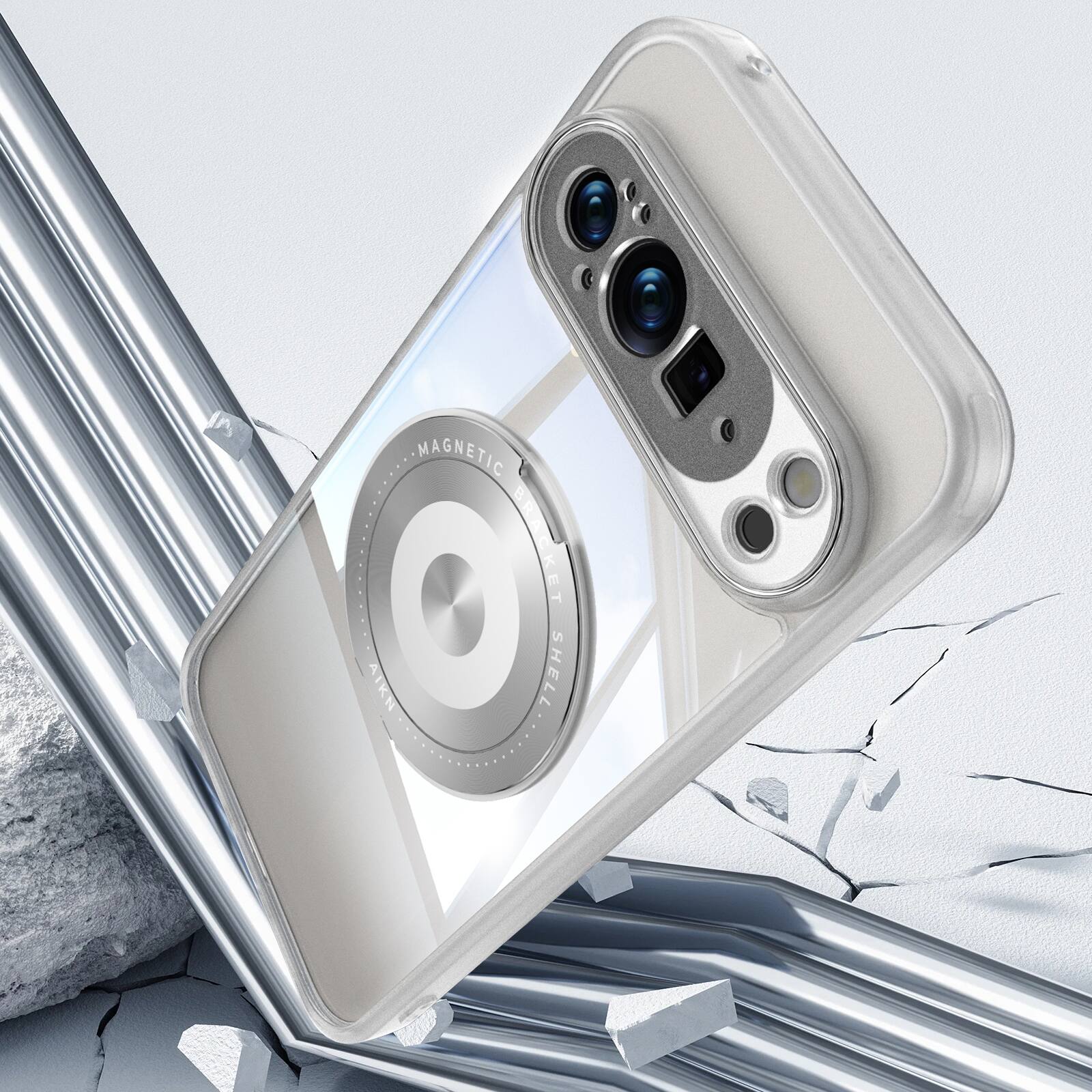 Dteck Magnetic Case for Google Pixel 10 Pro XL with Built in Lens ...