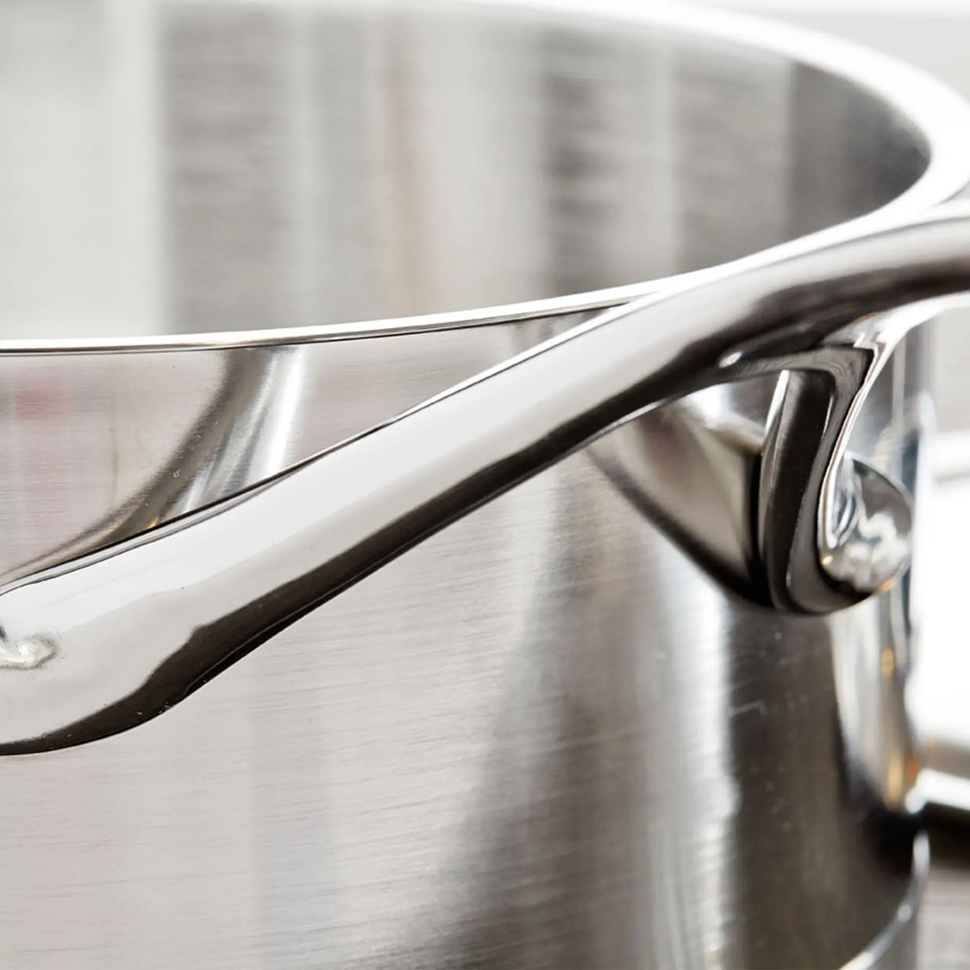Alt View 4. Demeyere - Demeyere Atlantis 2.3-qt Stainless Steel Saucepan - Stainless Steel.