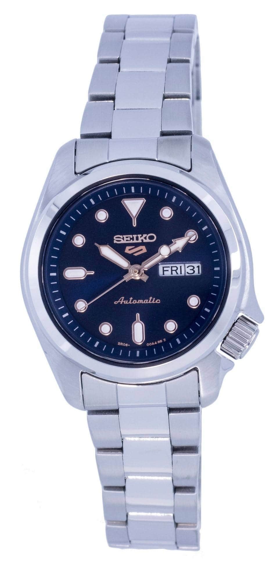 Seiko - Sports Automatic Stainless Steel Dial SRE003 SRE003K1 SRE003K 100M Women's Watch - Blue price history on PriceWatchPro