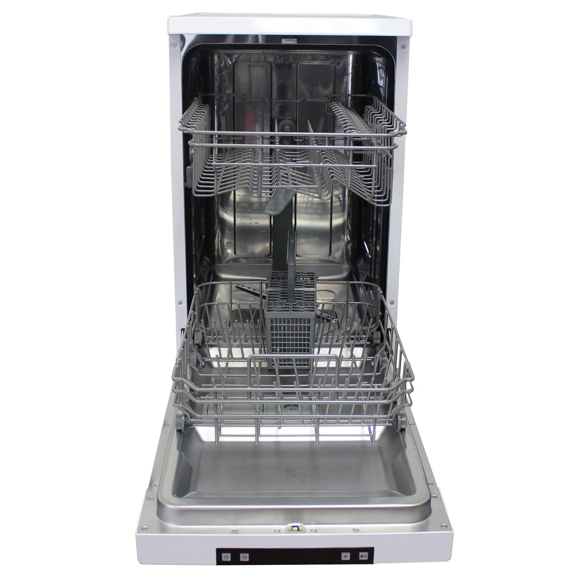 Alt View 3. SPT - 18 in. Energy Star Portable Dishwasher, White - White.