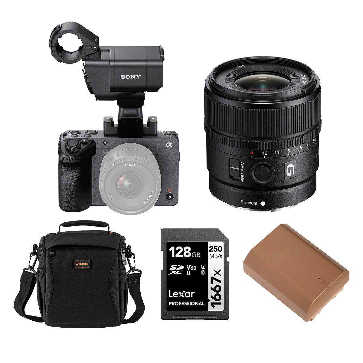 SONY  
055  
E1.4/15G  
22  
1.8/11  
0.15m/0.Sft  
1 a 6  
A 16 I  AF AF:IMF MF E-mount  
11  
4 8 5.6  
SUNGER  
250 128GB GB MB/s SD V60 U XC II @ PROFESSIONAL Lexar 1667x