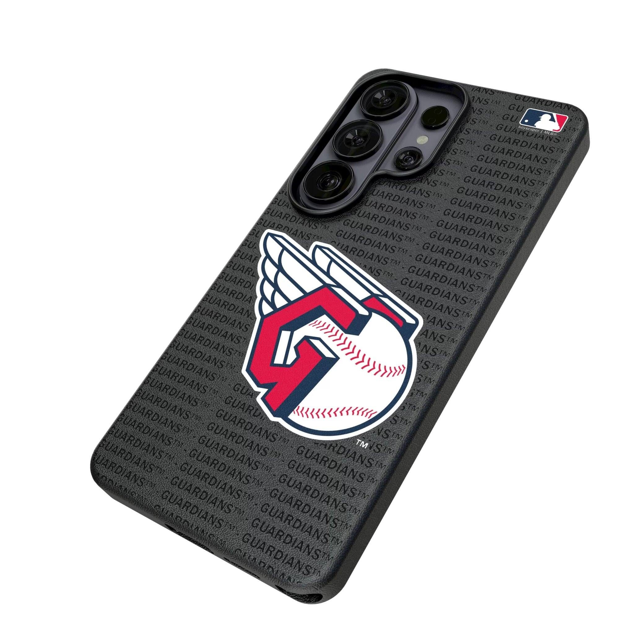 Keyscaper MLB Cleveland Guardians Text Backdrop Galaxy Magnetic Bump ...