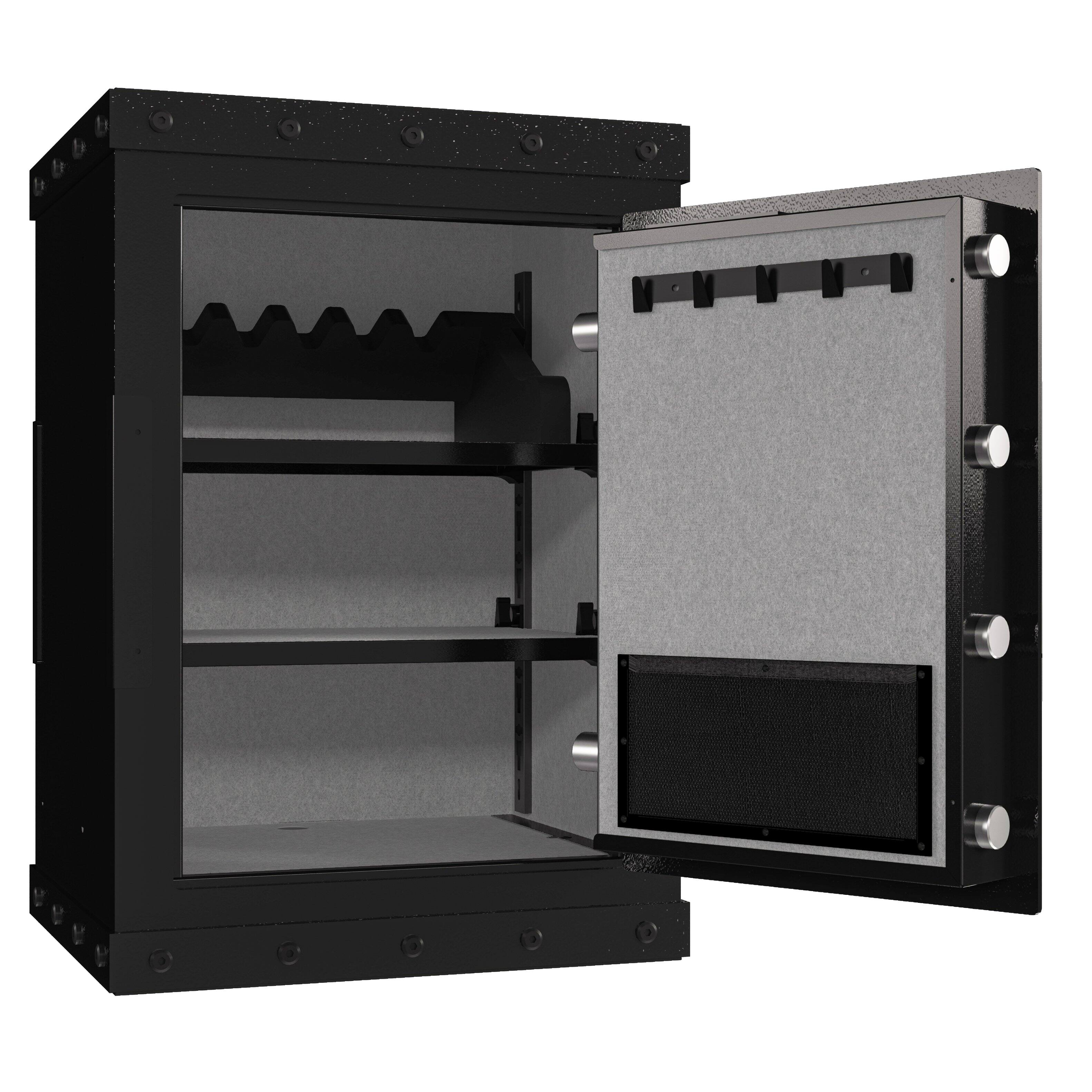 Alt View 2. GOODSILO - Large Digital Safe - Home & Office Security - Steel Construction with Digital Lock - Black.
