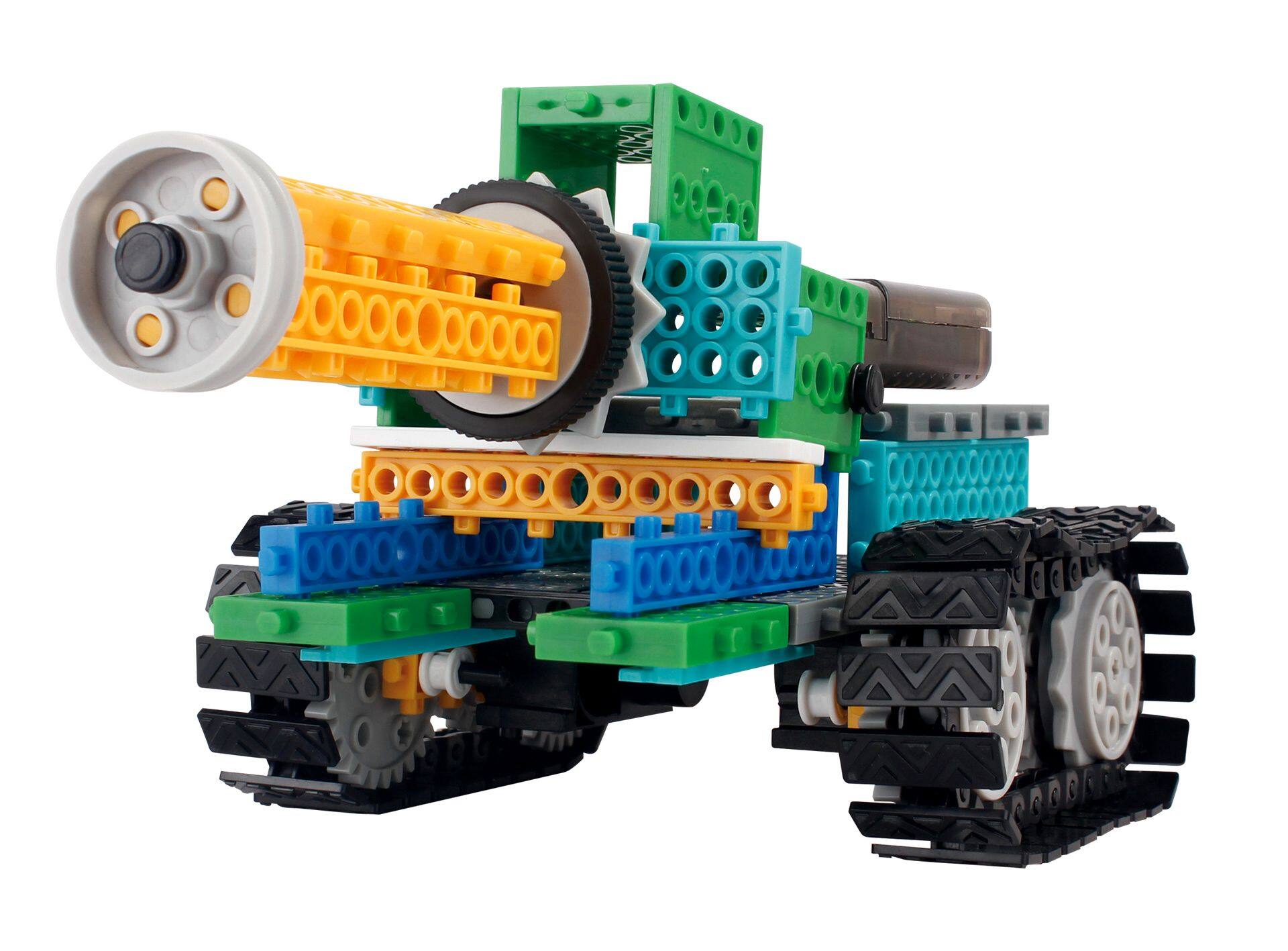 Front. Link - Link 4 In 1 Remote Control Robot Building Kit Construction Set 4 Different Models.