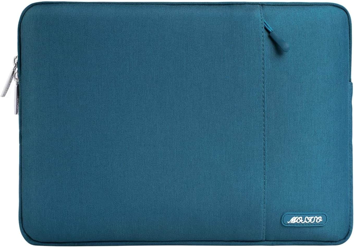 mosiso - 14 inch Laptop Sleeve with Pocket, Polyester Vertical Case for ASUS Acer, HP Stream, Dell Latitude, Lenovo IdeaPad - Deep Teal price history on PriceWatchPro