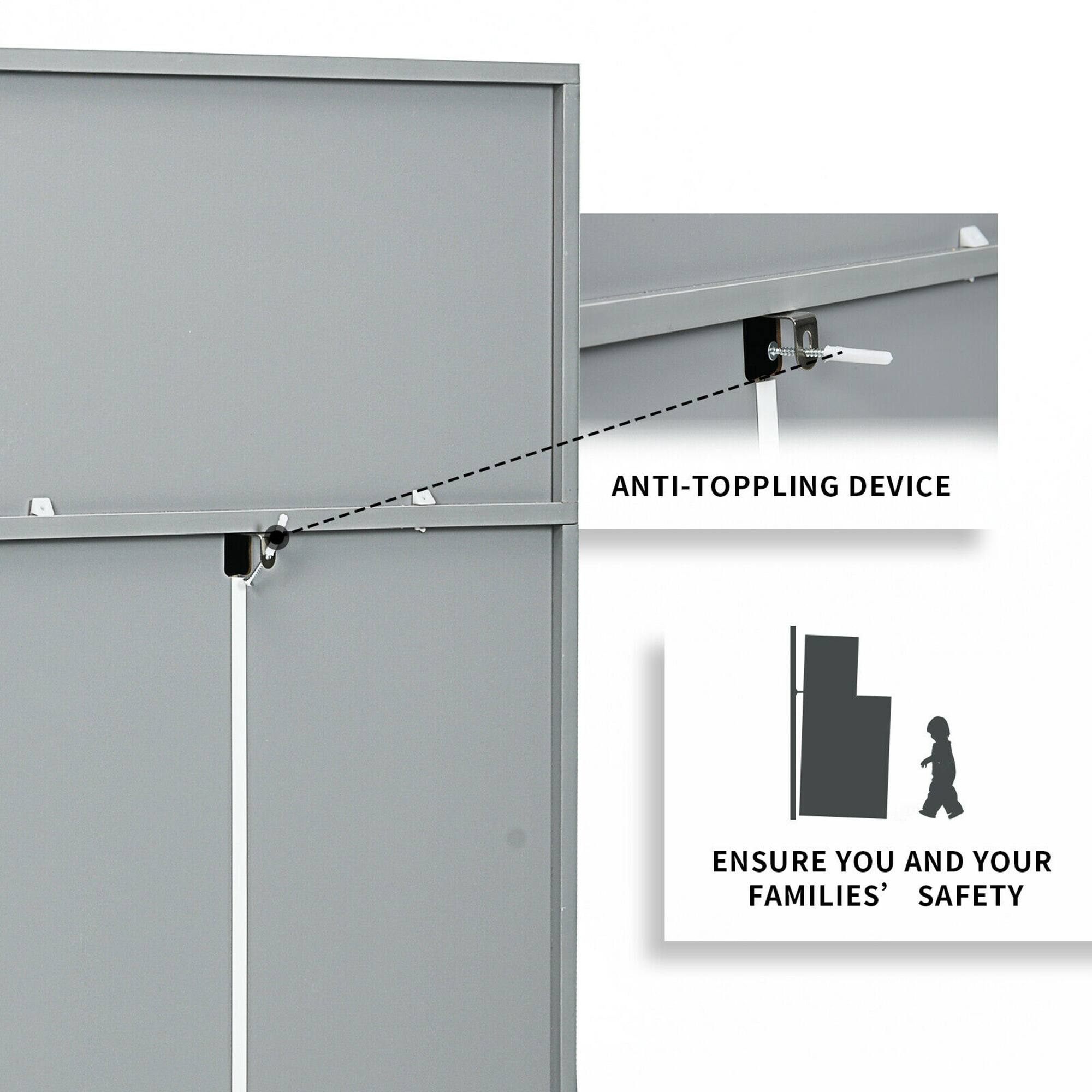 ANTI-TOPPLING DEVICE  
ENSURE YOU AND YOUR FAMILIES' SAFETY