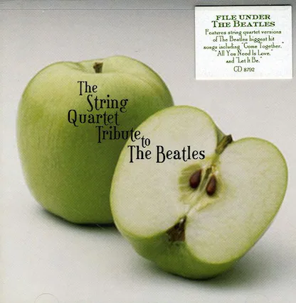 The String Quartet Tribute to The Beatles
FILE UNDER THE BEATLES
Features string quartet versions of The Beatles biggest hit songs including "Come Together," "All You Need Is Love," and "Let It Be."
CD 8792