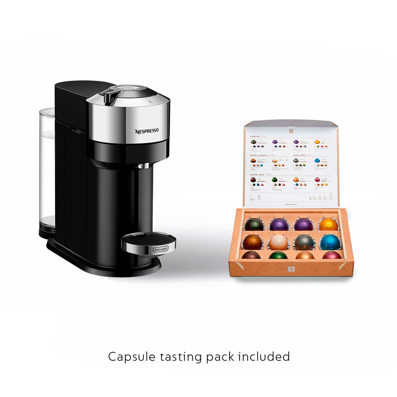 NESPRESSO | i Delangi N Capsule tasting pack included