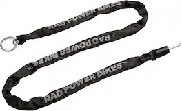 Rad Power Bikes - Rad Wheel Lock Security Chains - Long - Black