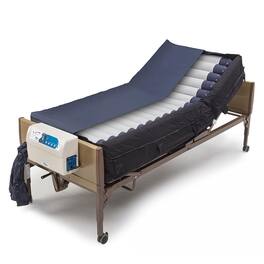 Invacare - MicroAIR Lateral Rotation Low Air Loss Mattress 600lb Capacity - Blue