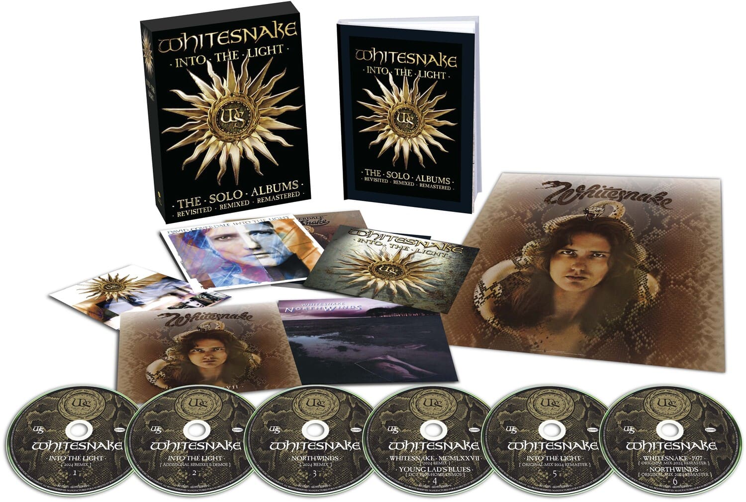 Whitesnake - Into The Light: The Solo Albums  - COMPACT DISCS