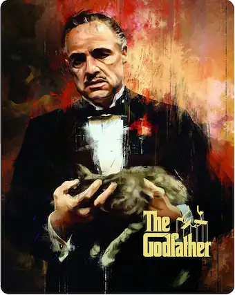 Front. The Godfather - 4K Blu-Ray.