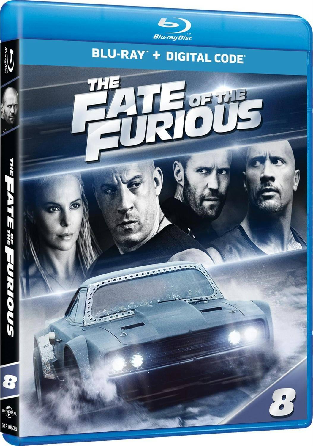 Angle. Fast & Furious 8: The Fate of the Furious (Digital) [Blu-ray].