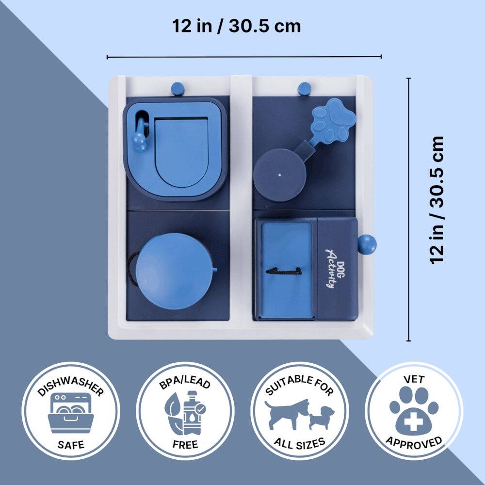 12 in / 30.5 cm  
Activity DOG  
DISHWASHER SAFE  
BPA/LEAD FREE  
SUITABLE FOR ALL SIZES  
VET APPROVED