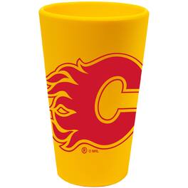 WinCraft - Calgary Flames 16oz. Silicone Pint Glass - Multicolor