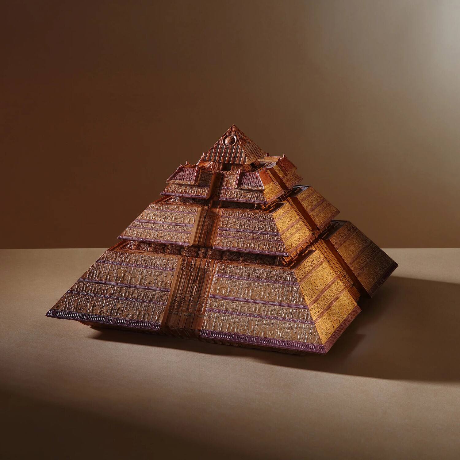 Alt View 1. PopMarket - Stargate - Ra's Pyramid Polyresin Prestige Statue   - COLLECTIBLES - Multicolor.