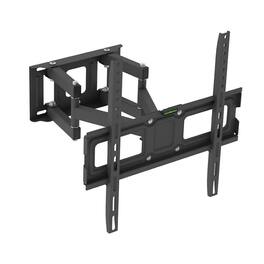 Stock Preferred - Adjustable Full Motion TV Wall Mount Bracket for 26”–55” Flat Screen HDTV - Black