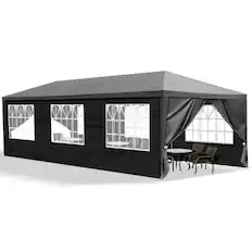 Front. Winado - 10'x 30' Portable Canopy Tent with 8 SideWalls for Outdoor Events, Party, Wedding, Birthday,Graduation With Bag.