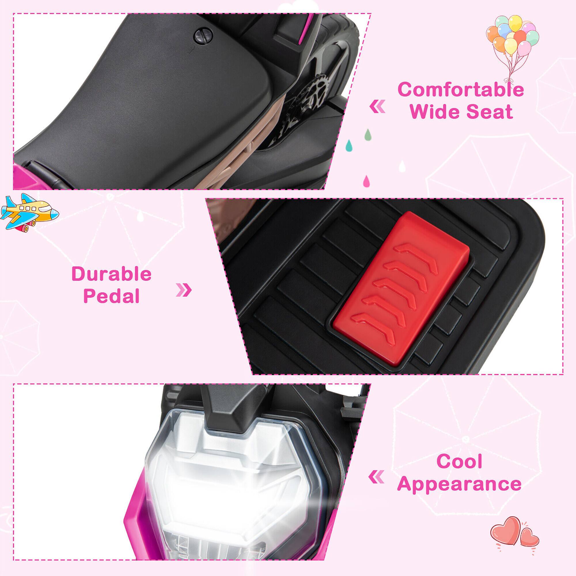 Comfortable Wide Seat  
Durable Pedal  
Cool Appearance