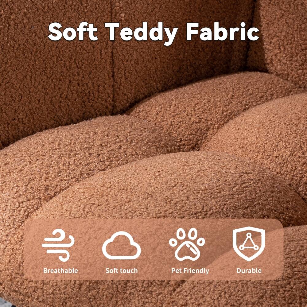 Soft Teddy Fabric

- Breathable
- Soft touch
- Pet Friendly
- Durable