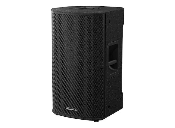 Front. Pioneer DJ - Full-Range Active Loudspeaker, 12" - Black.