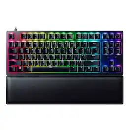 Razer - Huntsman V2 Tenkeyless - Optical Gaming Keyboard (Clicky Purple Switch) - Black