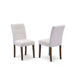 East West Furniture - Austin Parsons Kitchen Chairs - Brown