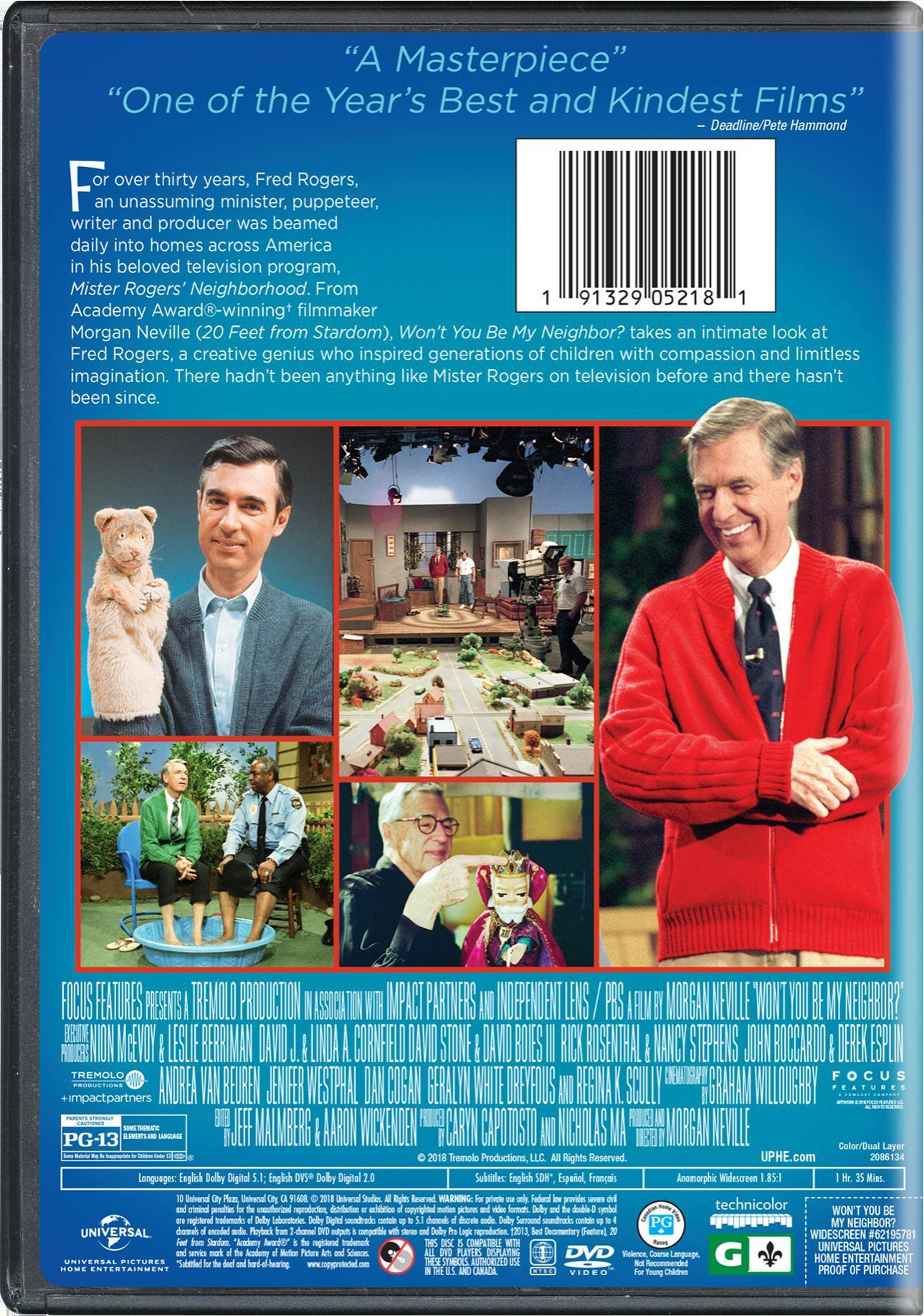 Angle. Won't You Be My Neighbor? [DVD].