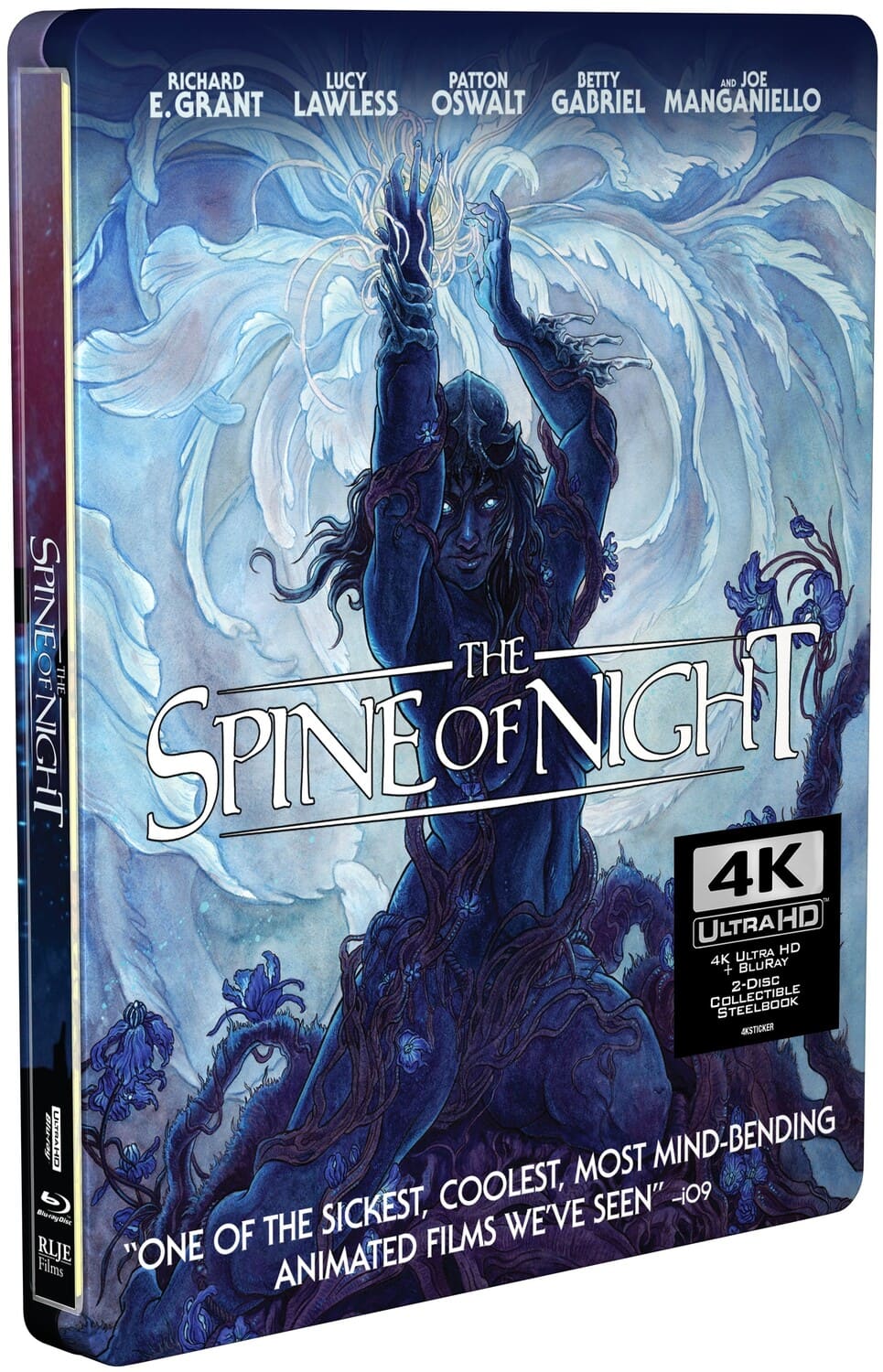 Front. The Spine of Night (Steelbook)   - 4K Blu-Ray.