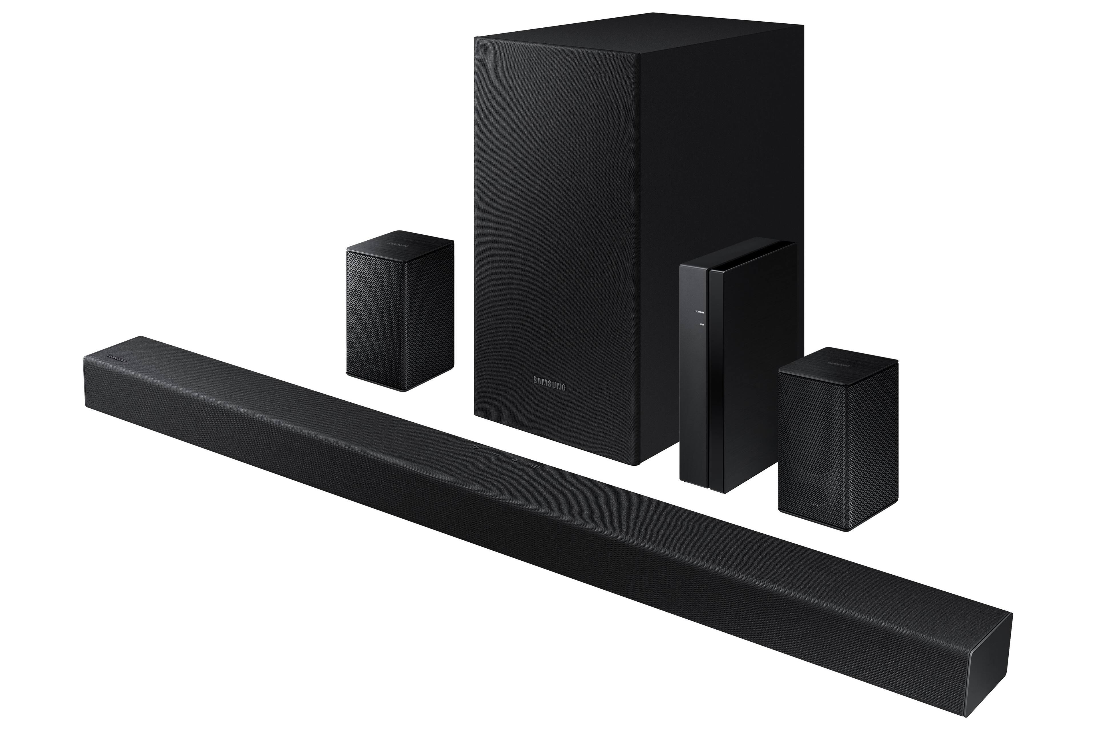 SAMSUNG HW-B47M/ZA 4.1ch Soundbar w/ Dolby Audio and selling Wireless Rear Speakers 2022