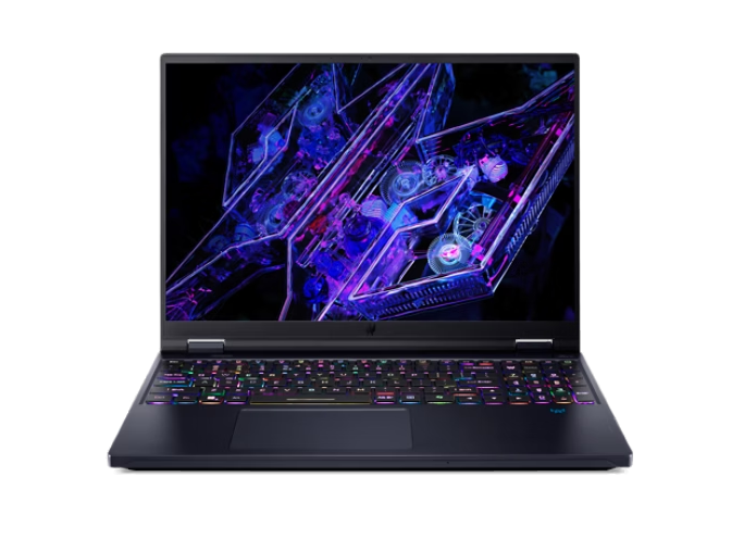 Front. Acer - Predator Helios 16" Gaming Laptop Intel Core i9 32GB RAM 1TB SSD RTX 4080 W11H RGB Keyboard PH16-72-96VC.