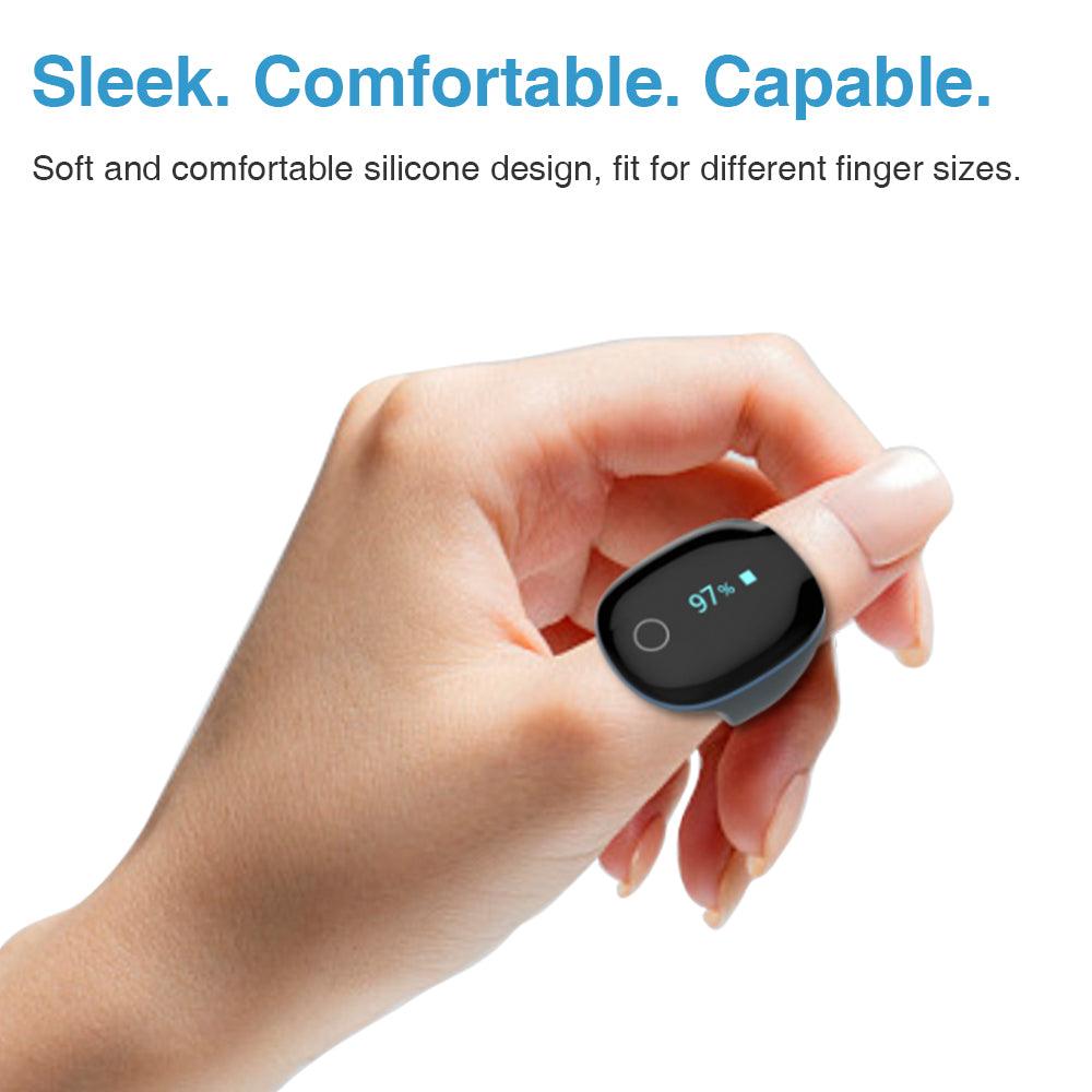 Sleek. Comfortable. Capable.

Soft and comfortable silicone design, fit for different finger sizes.

97%