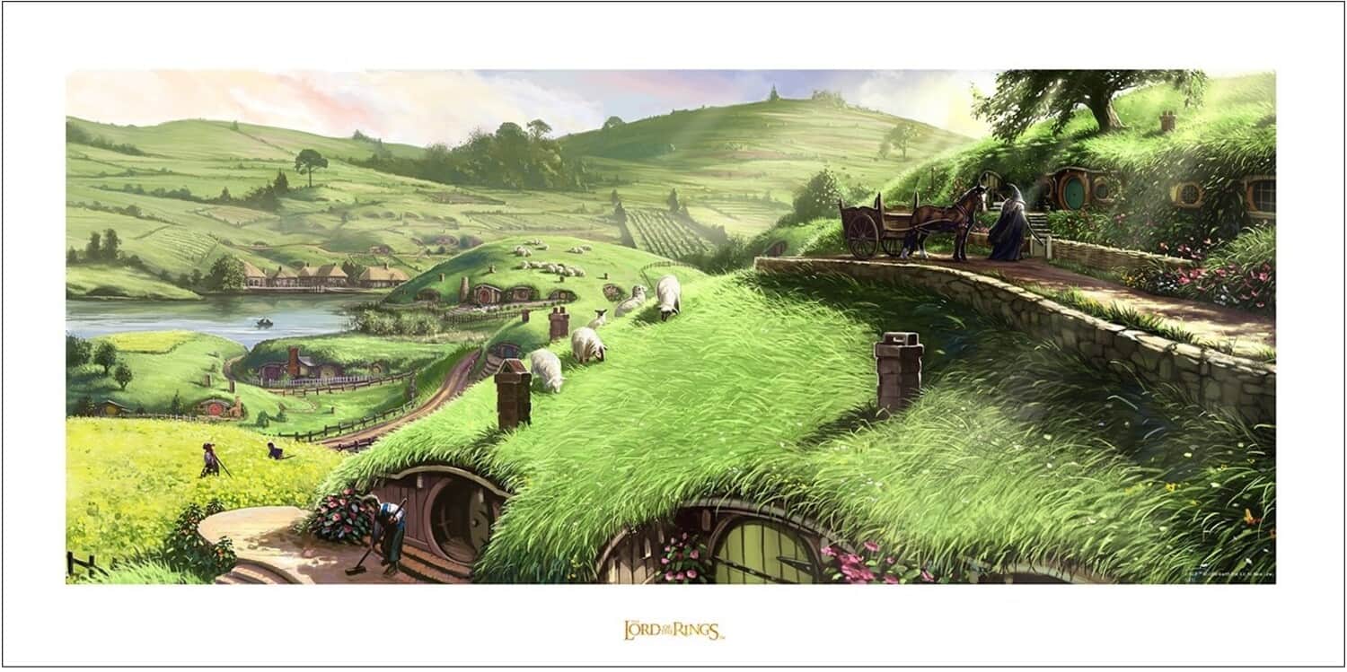 Weta Workshop - The Lord of the Rings Trilogy - Disturber of the Peace Art Print - COLLECTIBLES - Multicolor