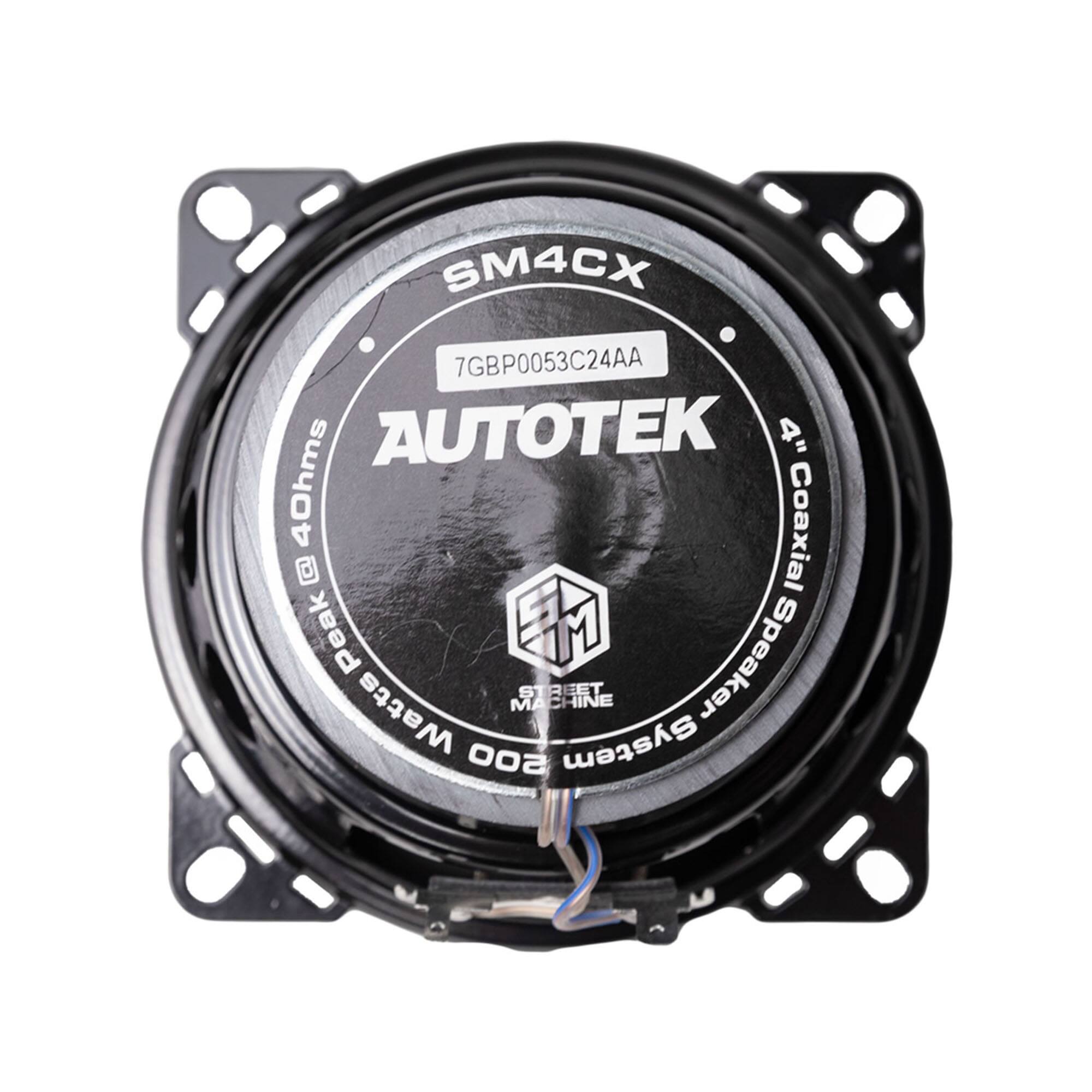 SM4CX  
7GBP0053C24AA  
AUTOTEK  
4" Coaxial Speaker  
4Ω  
200W  
MADE IN CHINA