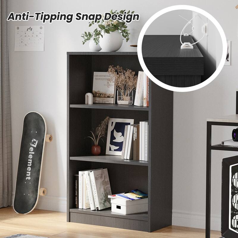 Anti-Tipping Snap Design