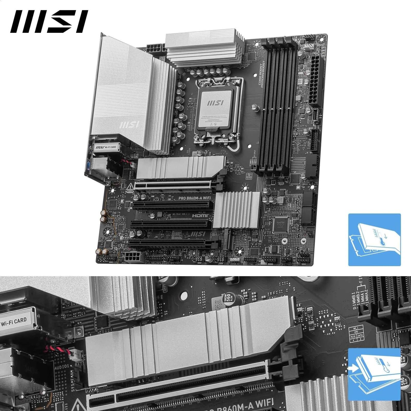 MSI PRO B860M-A WIFI