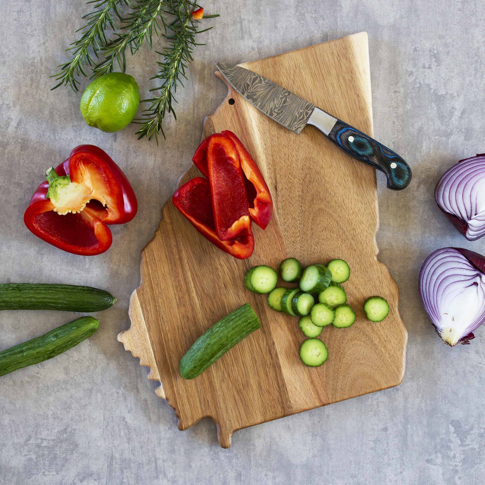 Back. Rock & Branch - Origins Series Georgia Cutting Board.