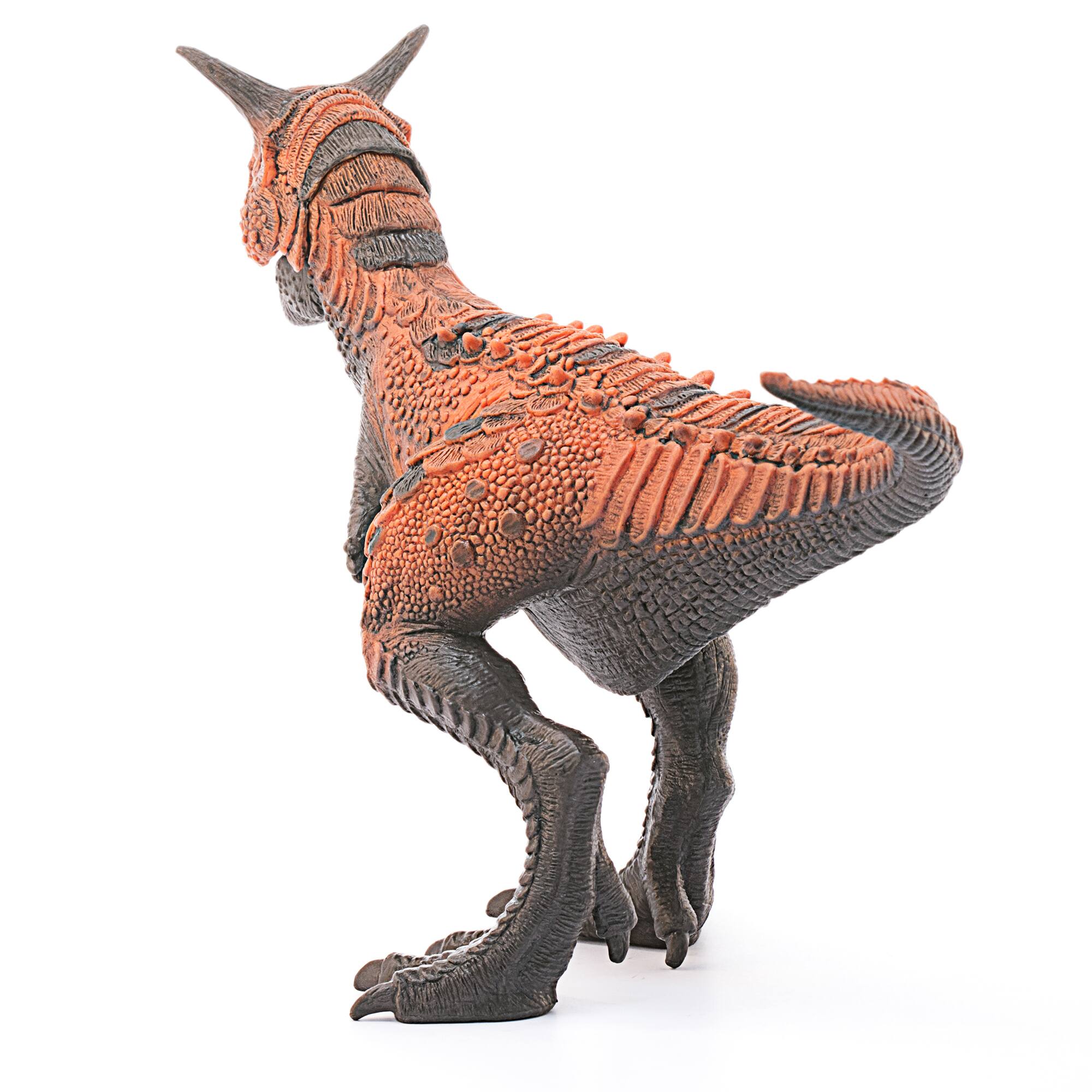 Angle. Schleich - Dinosaurs: Carnotaurus.